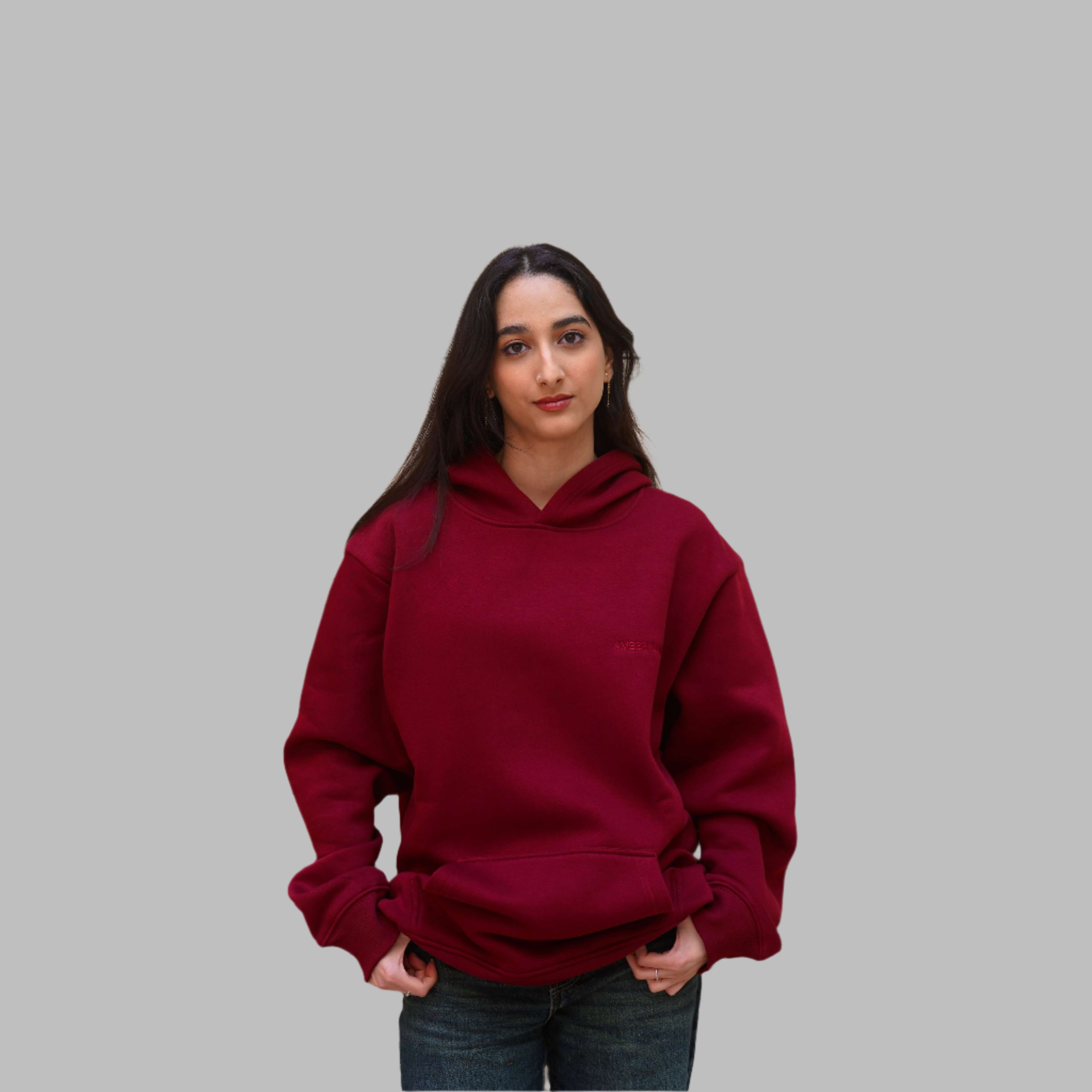 The Crimson Luxe Hoodie